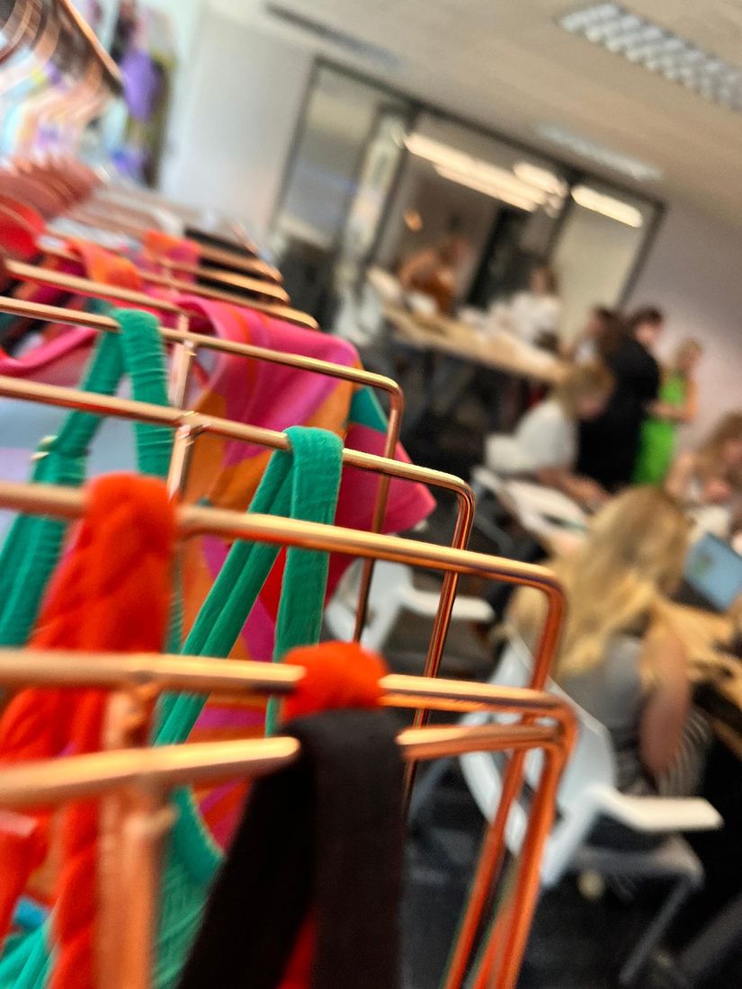 Swimwear production process at The Swim Source